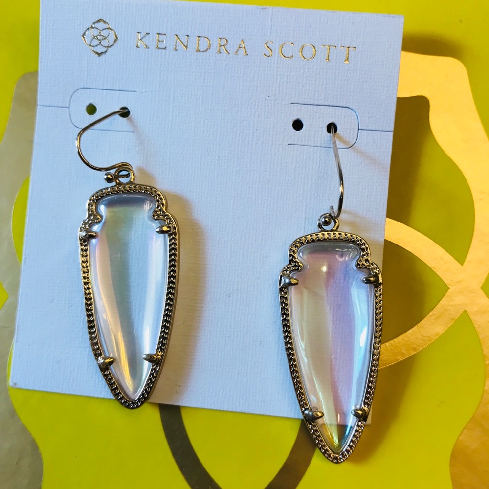 Kendra Scott clear iri sky